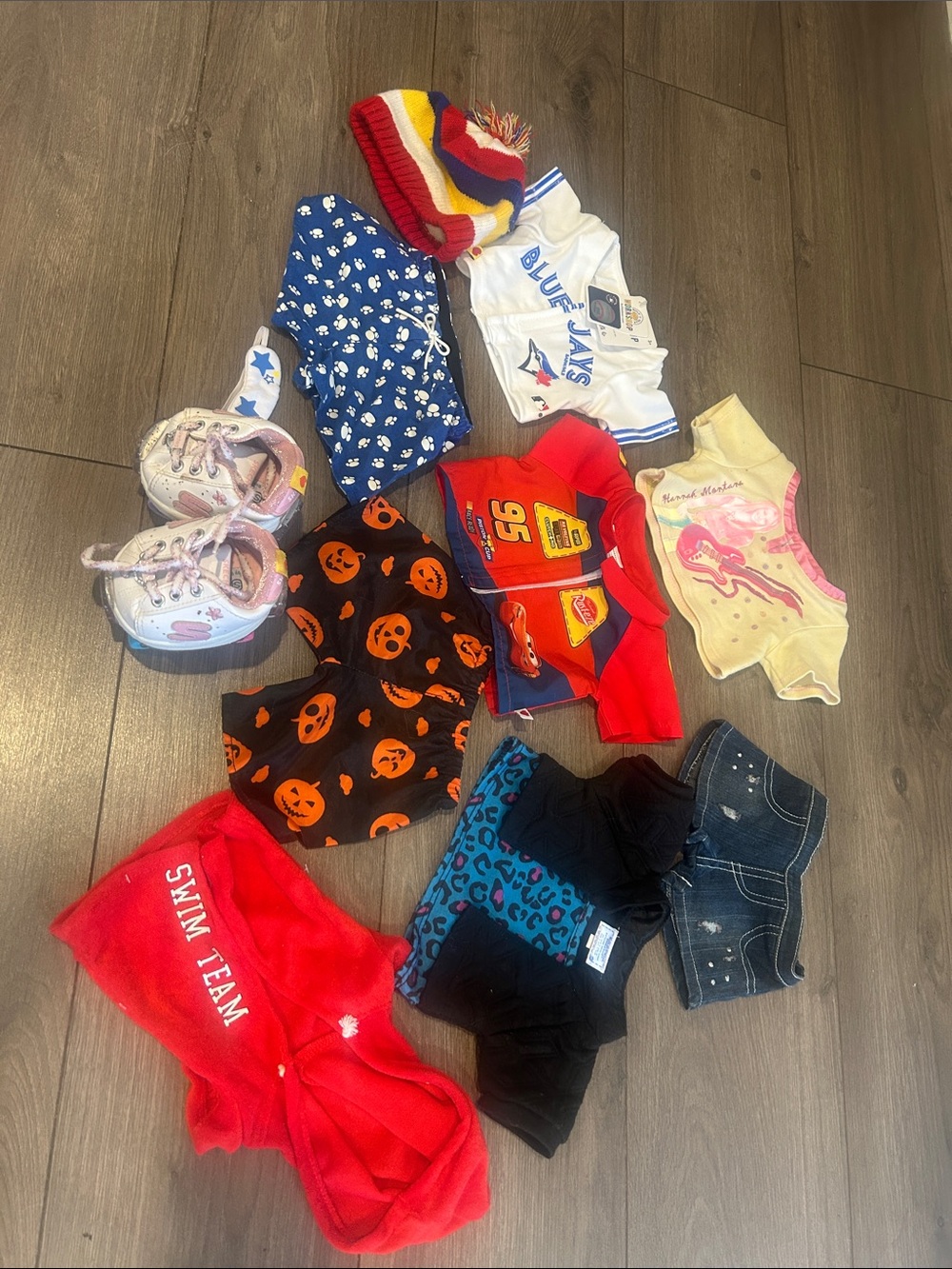 Build-A-Bear Clothing & Accessories Bundle